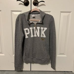 Pink Gold Logo Sweatshirt